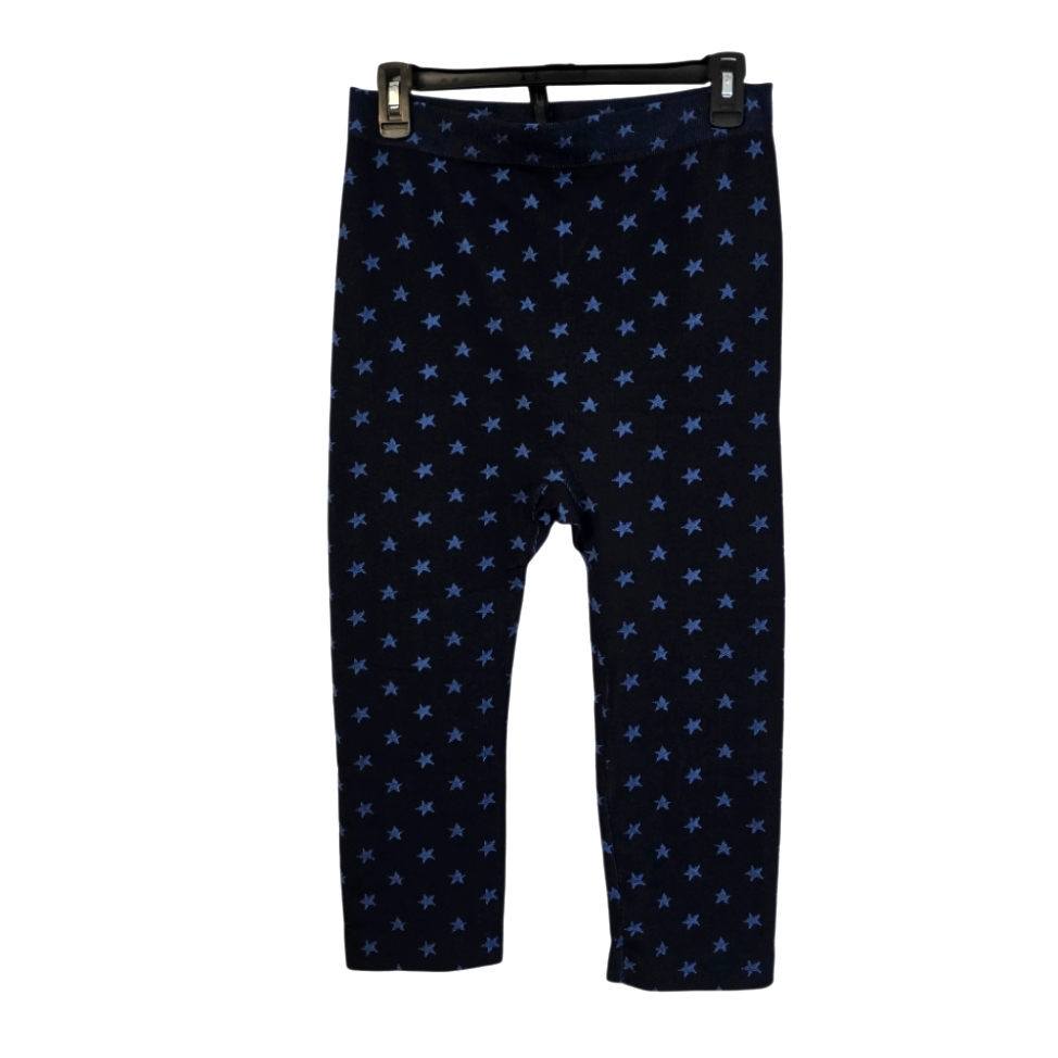 Lane Bryant Navy Blue Star Capri Leggings Size C/D
